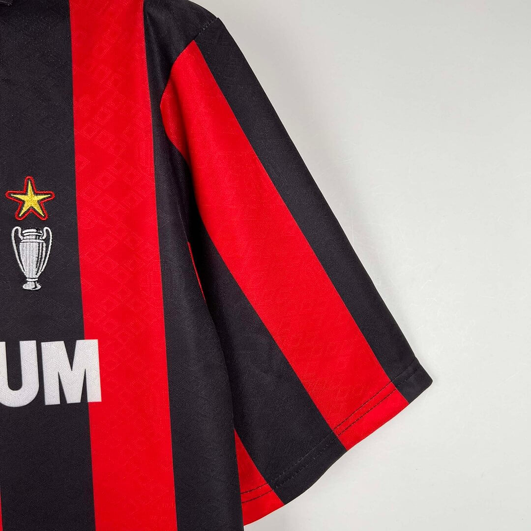 1989/1990 Vintage AC Milan Home Football Jersey 1:1 Thai Quality