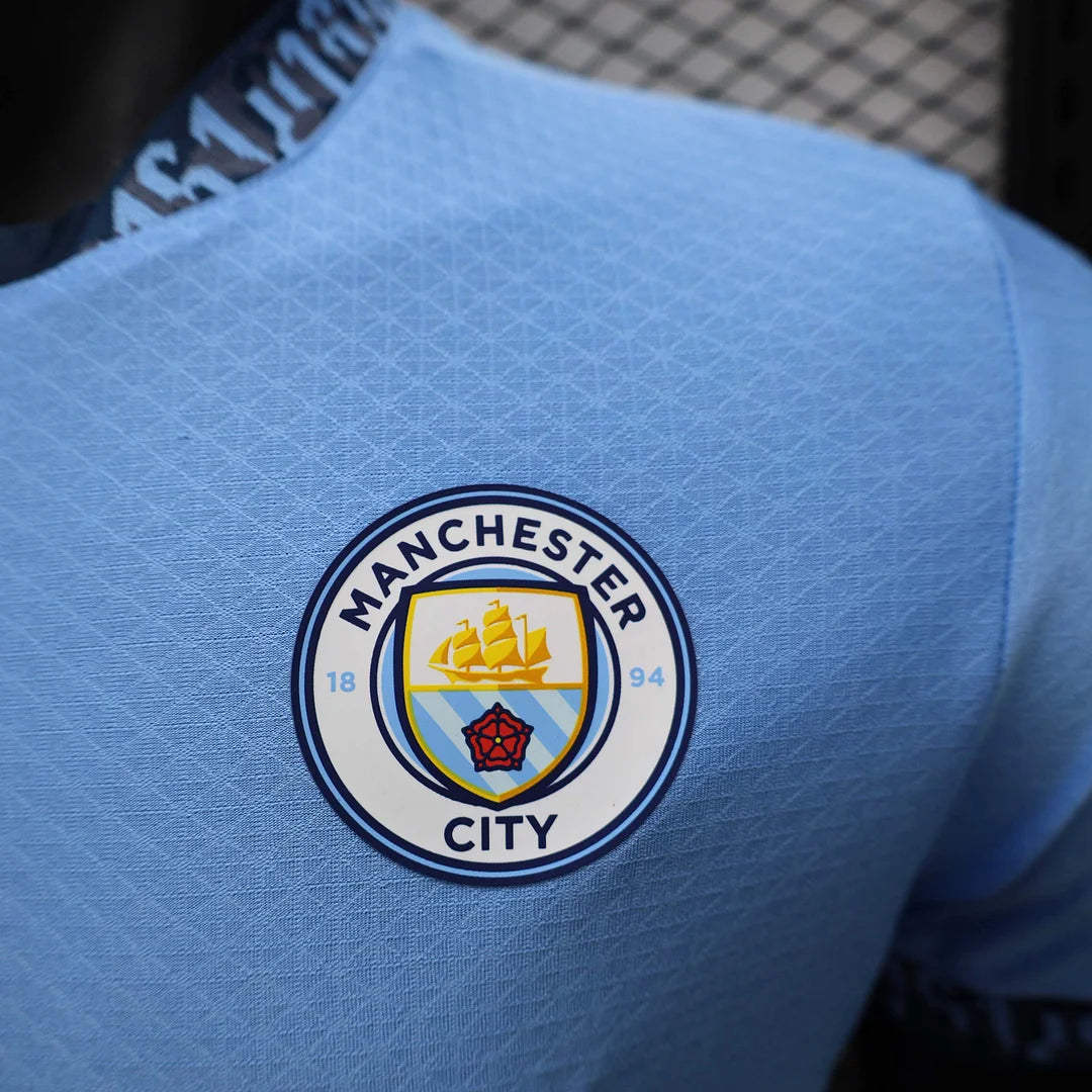 2024/2025 UEFA Champions League Manchester City Heim-Fußballtrikot 1:1 Thai-Qualität