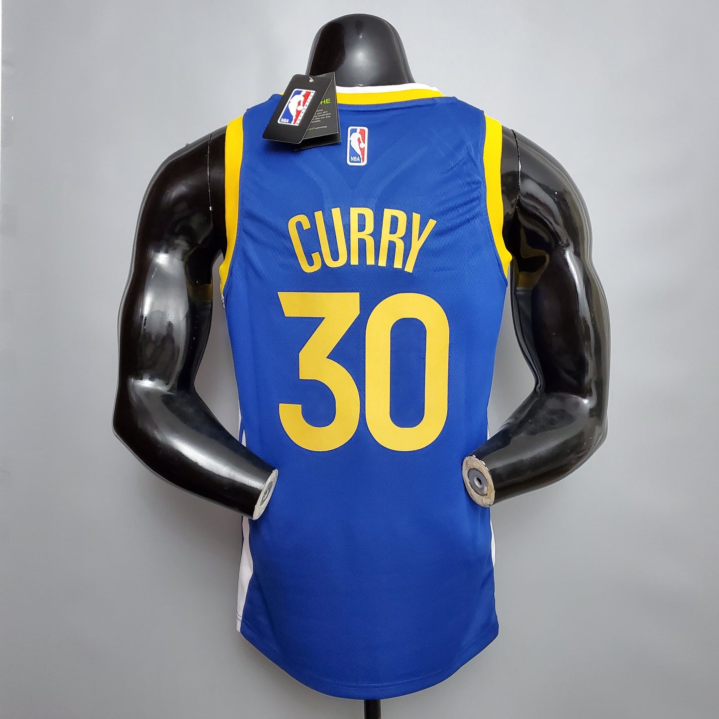 Curry #30 Golden State Warriors blue NBA jersey Size:XS-XXL Nike connect recognition