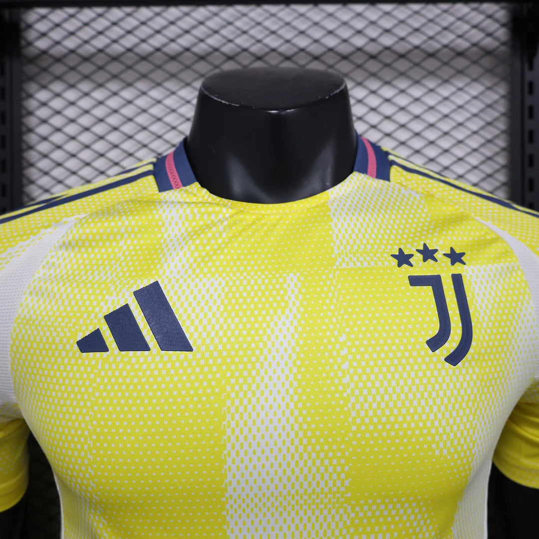 2024/2025 Player Edition Juventus Auswärts-Fußballtrikot 1:1 Thai-Qualität