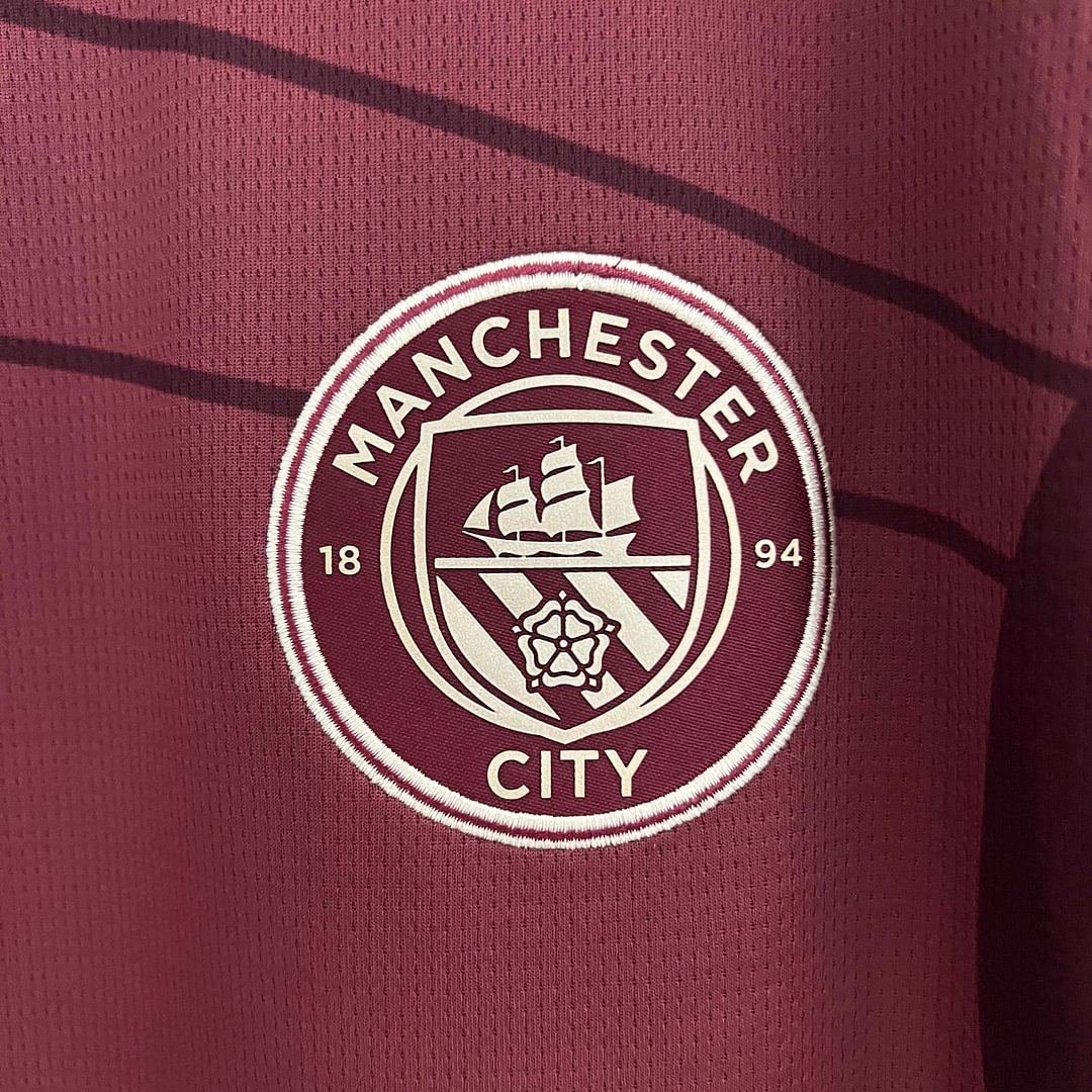 2024/2025 Manchester City Third Away Fan Edition Champions League Fußballtrikot 1:1 Thailand Qualität