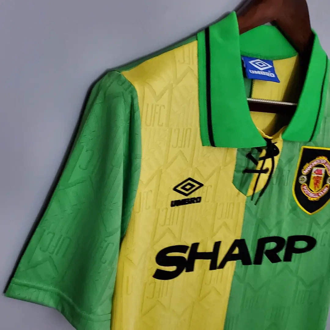 1992/1994 Vintage Manchester United Third Away Football Shirt 1:1 Thai Quality