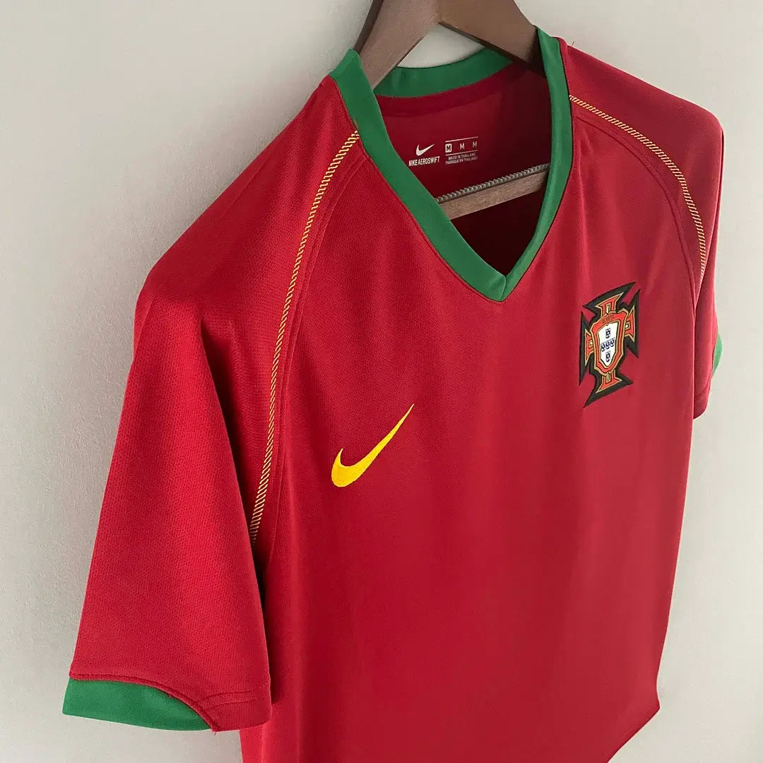 2006 Vintage Portugal Home Football Jersey 1:1 Thai Quality