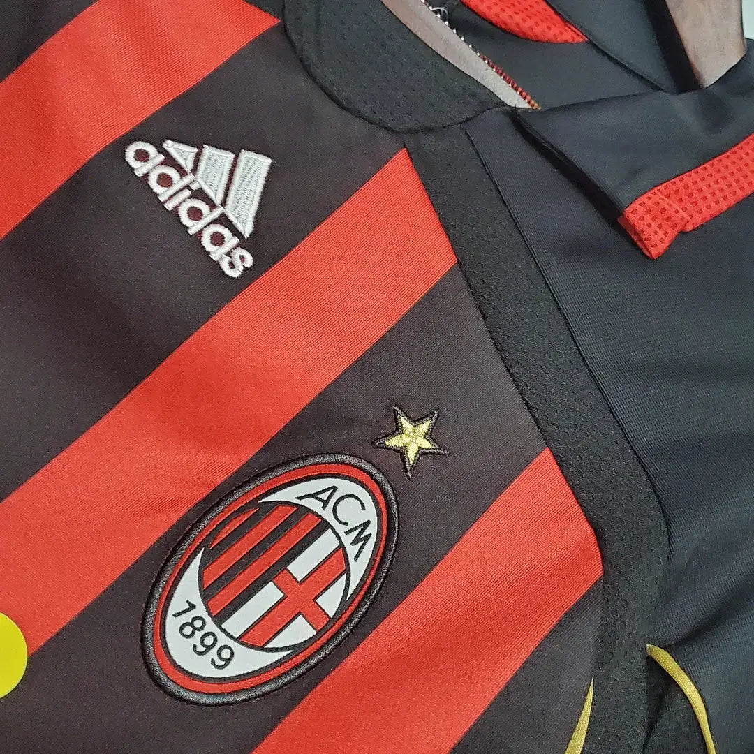 2006/2007 Vintage AC Milan Home Football Jersey 1:1 Thai Quality