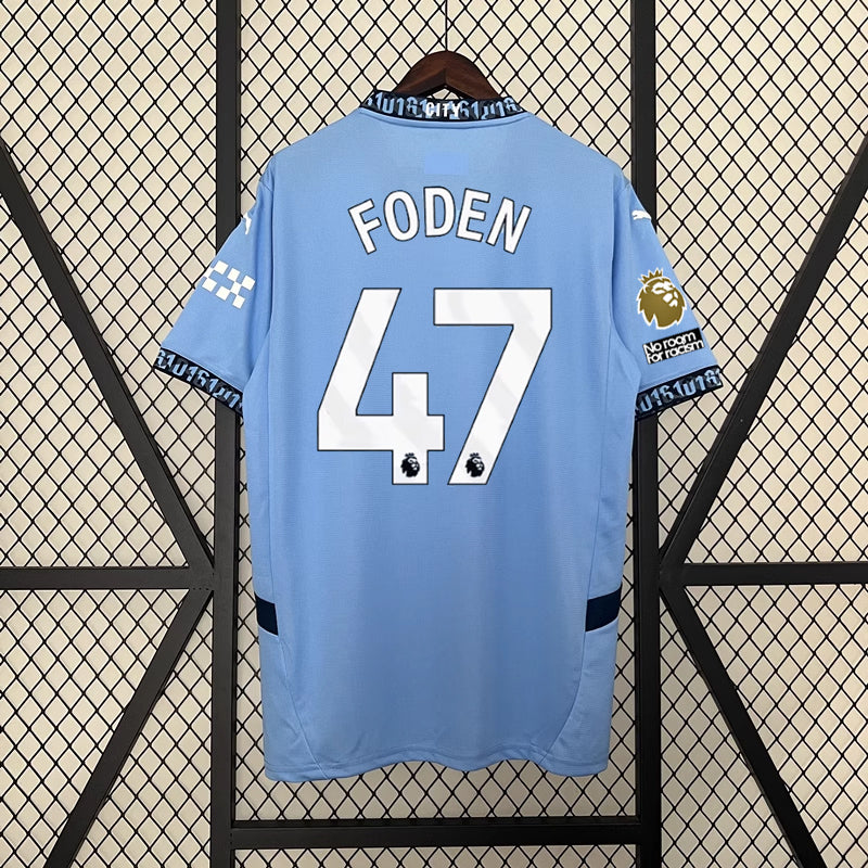 2024/2025 Manchester City Home Fan Edition Premier League Football Shirt 1:1 Thailand Quality