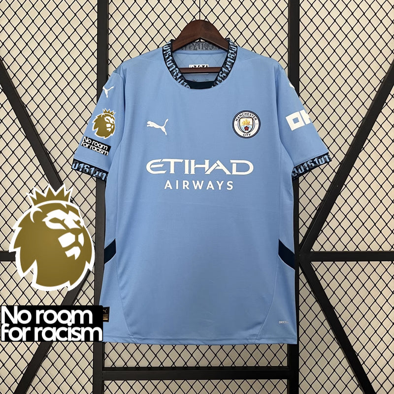 2024/2025 Manchester City Home Fan Edition Premier League Football Shirt 1:1 Thailand Quality