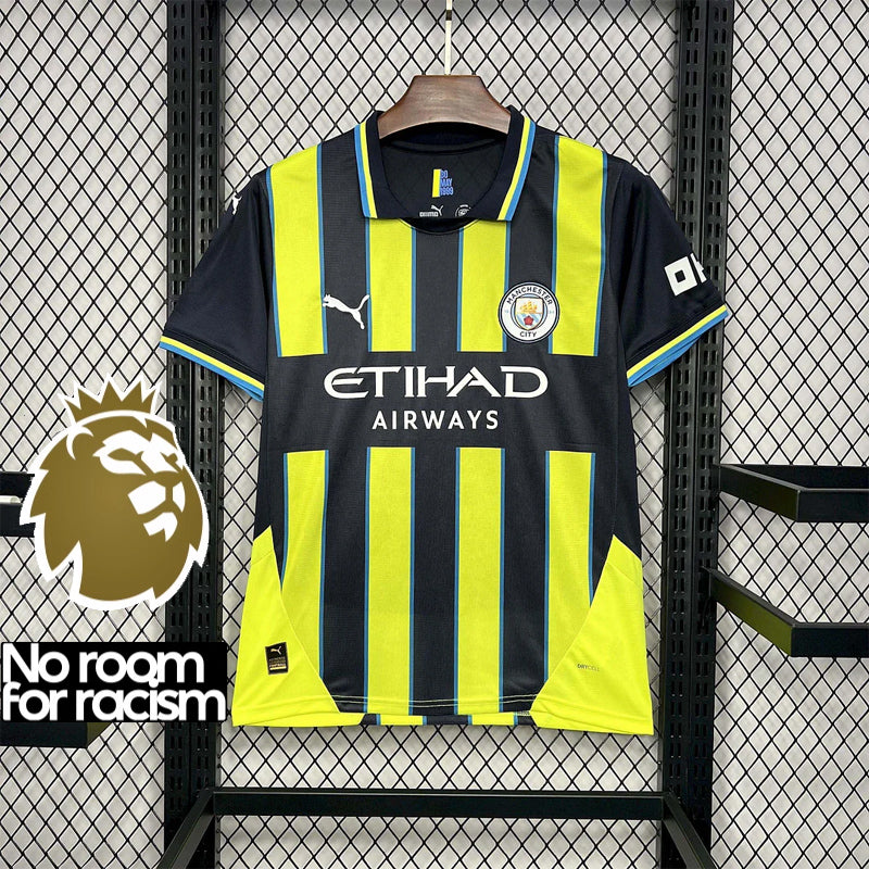 2024/2025 Premier League Manchester City Auswärts-Fußballtrikot, Fan-Edition 1:1, Thai-Qualität