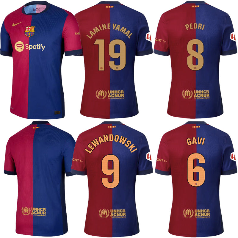 2024/2025 Barcelona Home Fußballtrikot Fan Edition League Edition 1:1 Thailand Qualität