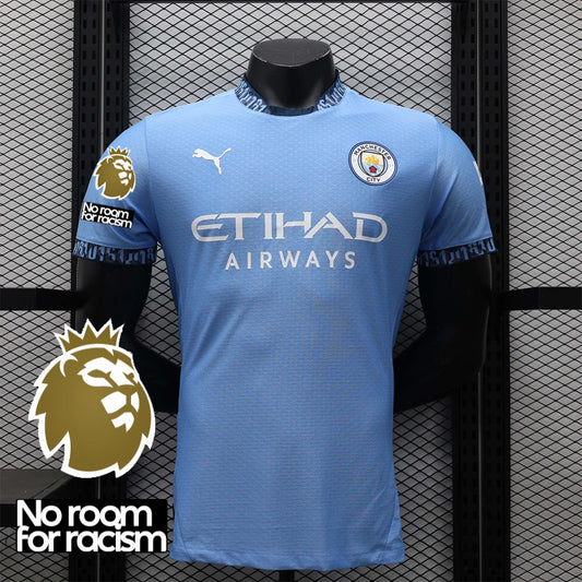 2024/2025 Authentisches Premier League Manchester City Heim-Fußballtrikot 1:1 Thai-Qualität