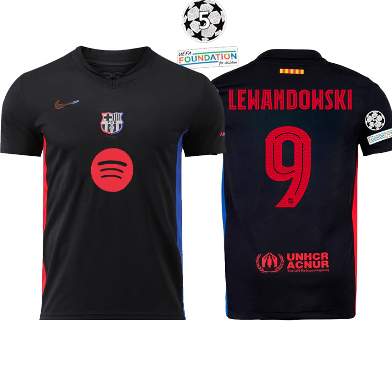 2024/2025 Fan Edition Champions League Barcelona Away 1:1 Thailand Qualität (Neuer Sponsor)