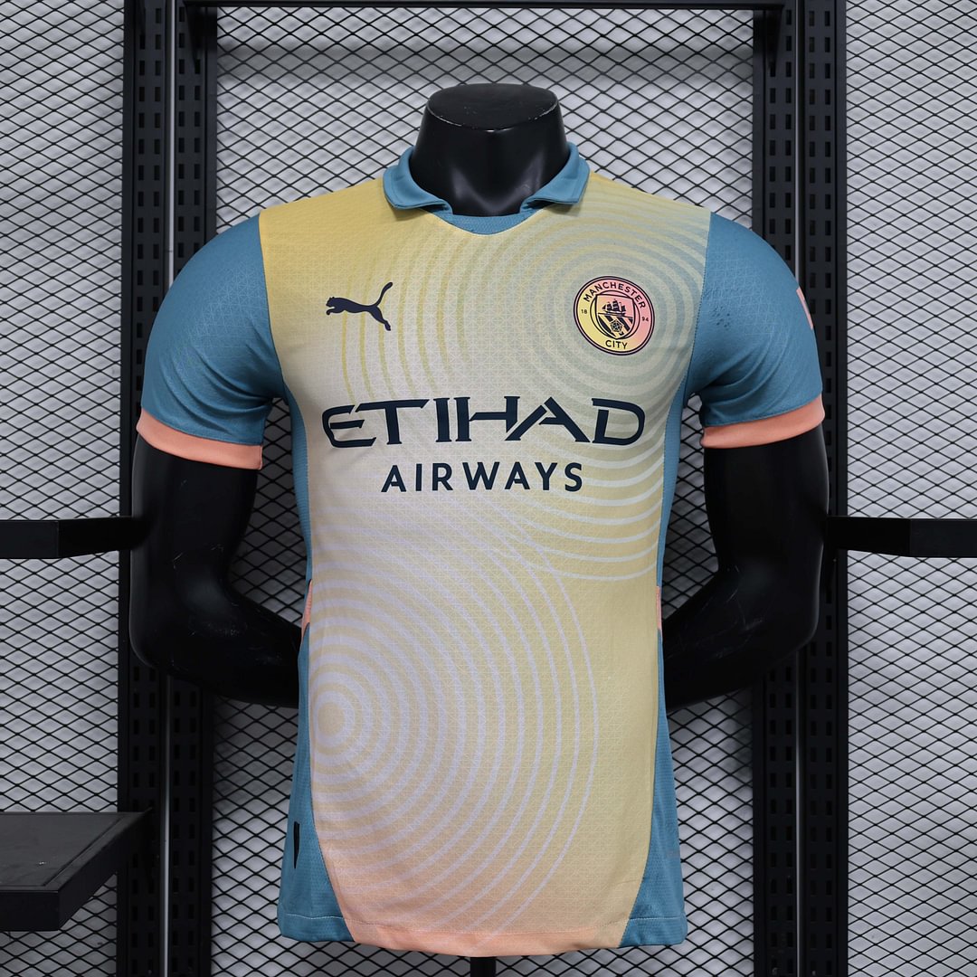 2024/2025 Player Edition Manchester City Viertes Auswärtstrikot Premier League Edition 1:1 Thailand Qualität