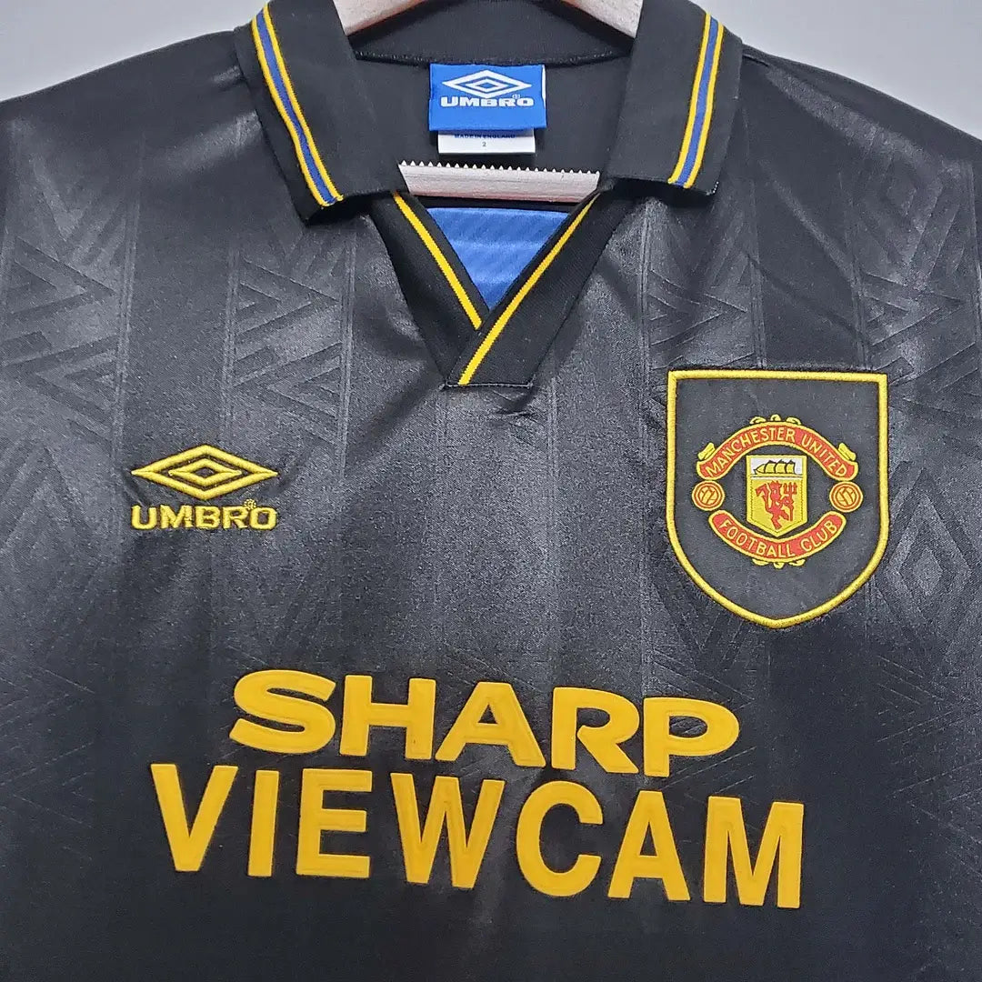 1993/1994 Vintage Manchester United Third Away Football Shirt 1:1 Thai Quality