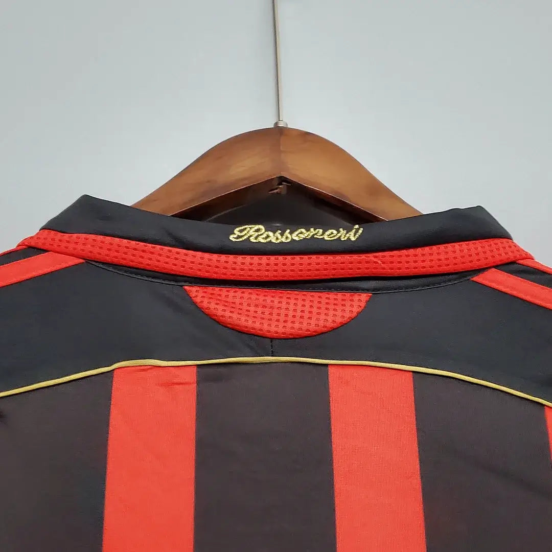 2006/2007 Retro Long Sleeve AC Milan Home Football Jersey 1:1 Thai Quality