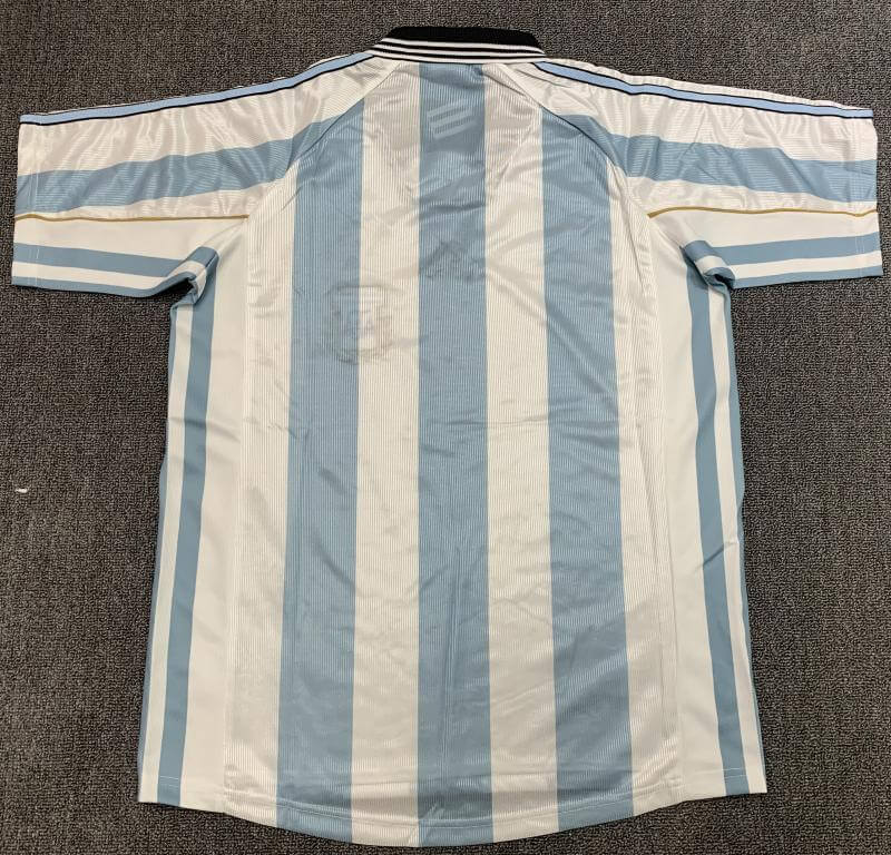 1998 Retro Argentina National Team Home Jersey 1:1 Quality