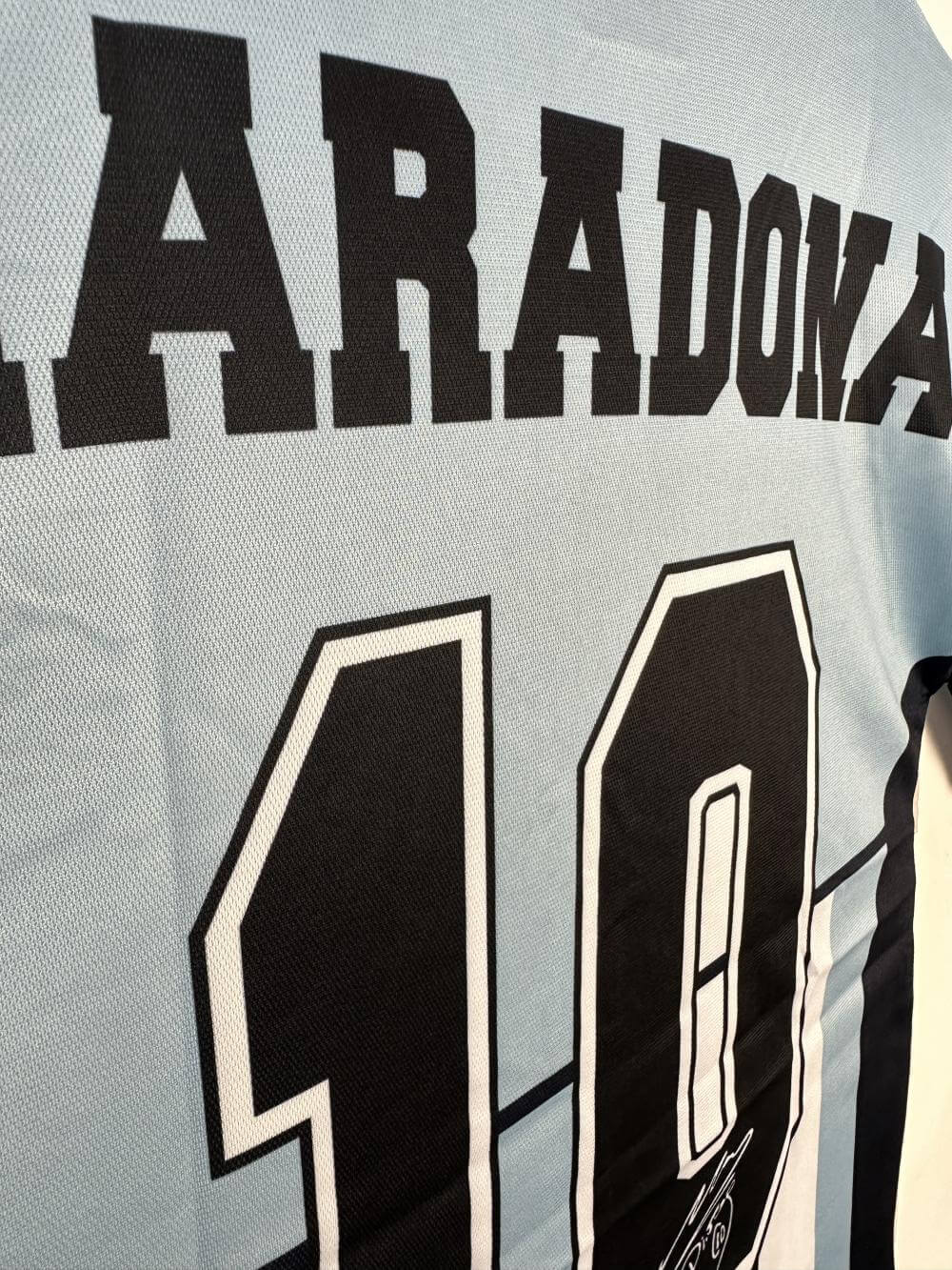 2001 Argentina Maradona commemorative retro jersey 1:1 quality