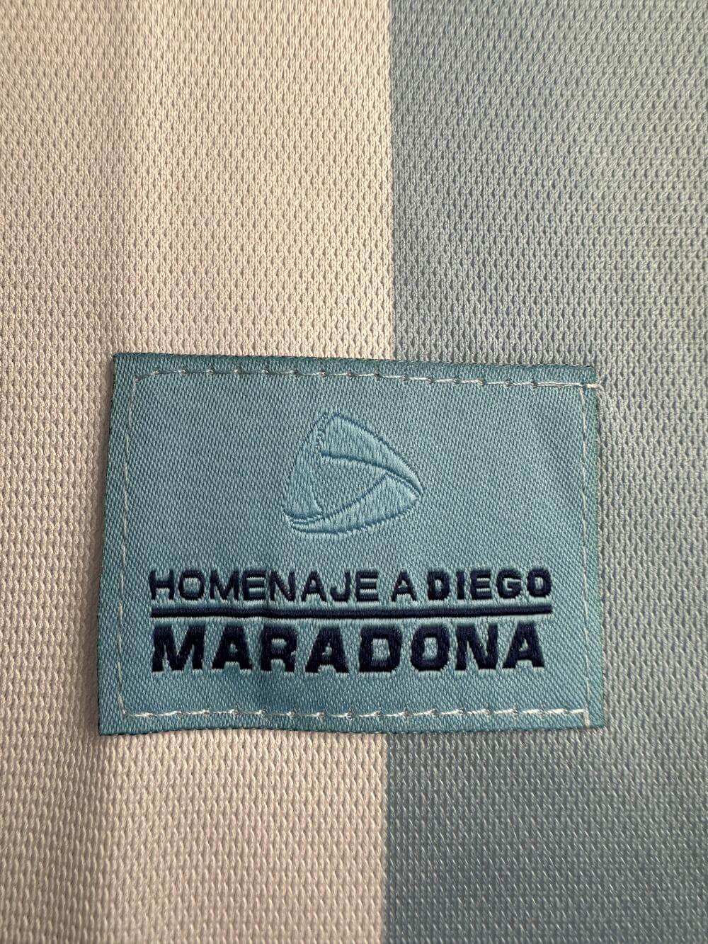 2001 Argentina Maradona commemorative retro jersey 1:1 quality