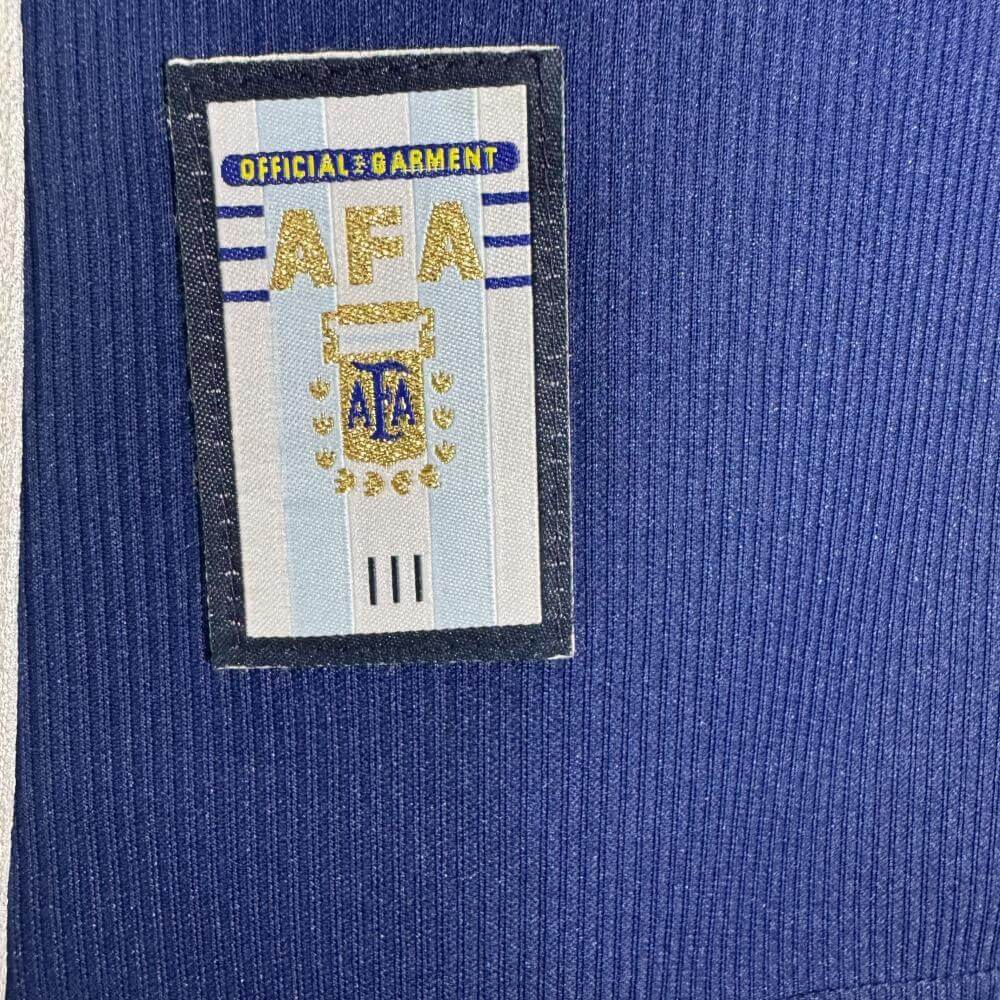 1998 Retro Argentina National Team Away Jersey 1:1 Quality