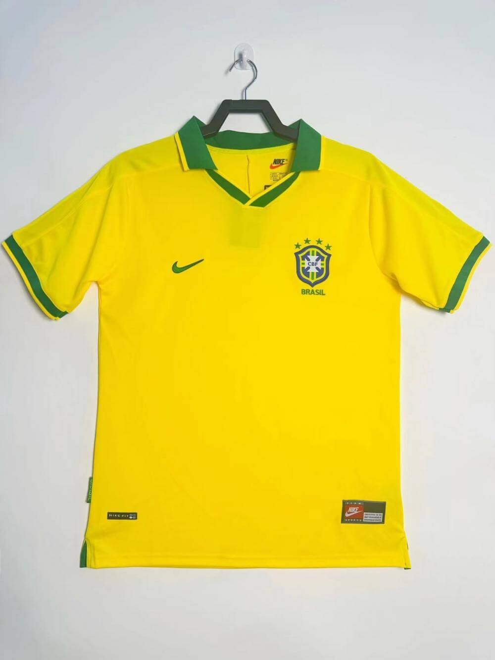 1997 Brazil home jersey retro fan version Thai version quality 1:1 quality