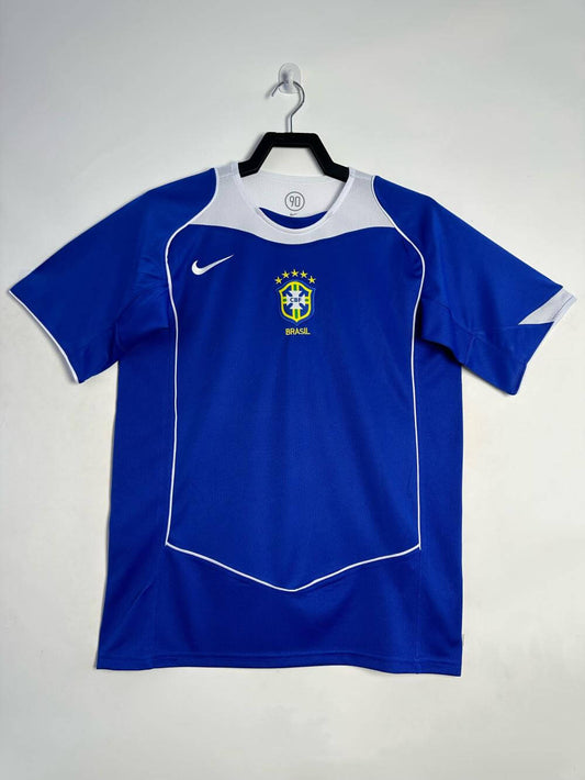 2004 Brazil away jersey retro version fans Thai version quality 1:1 quality