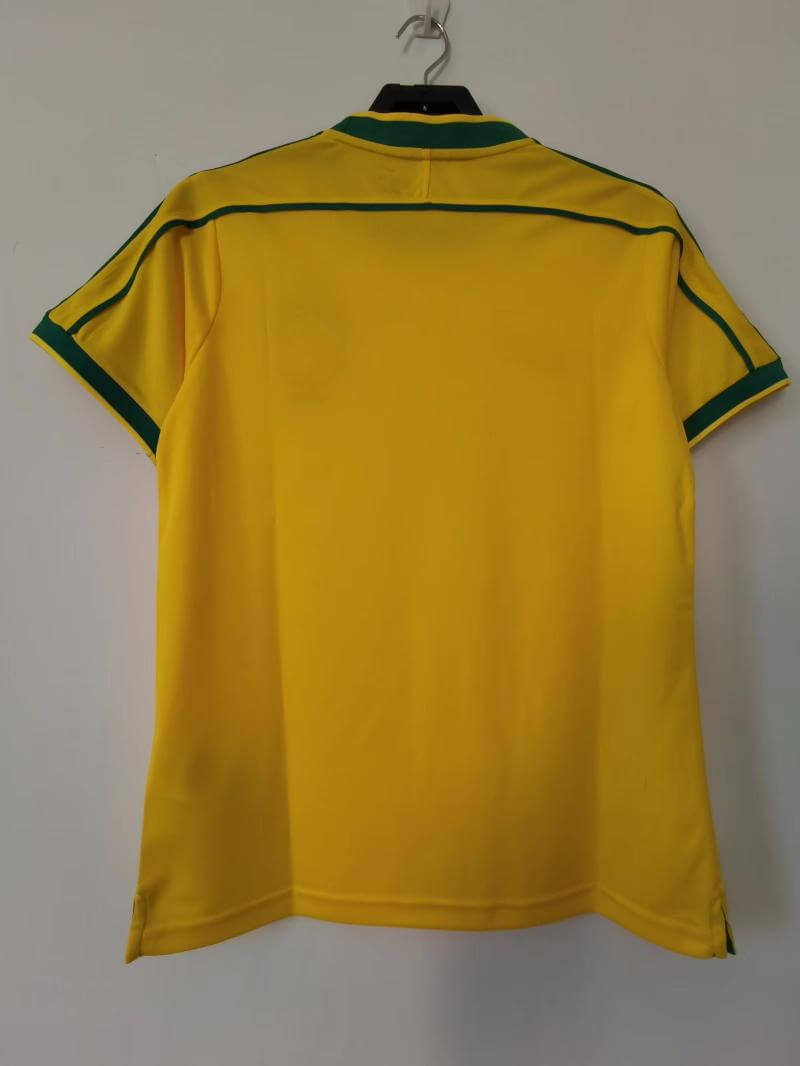 1998 Brazil Home Jersey Retro Fan Edition 1:1 Thai Edition Quality