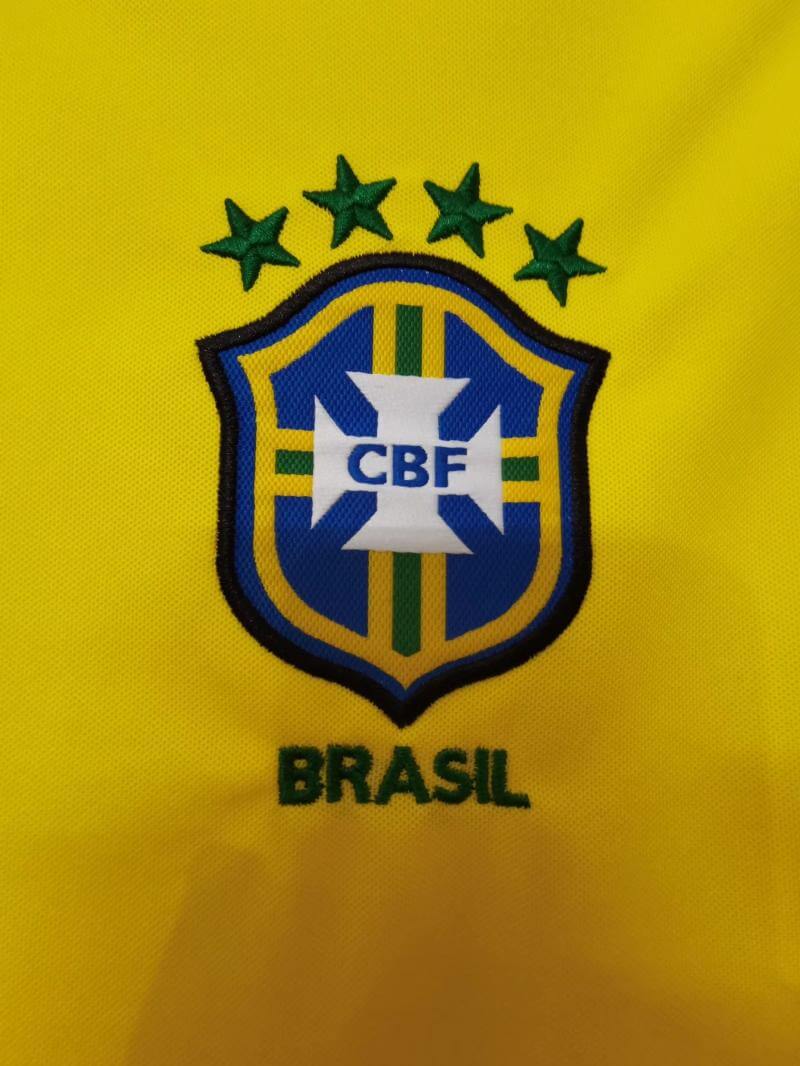 1998 Brazil Home Jersey Retro Fan Edition 1:1 Thai Edition Quality