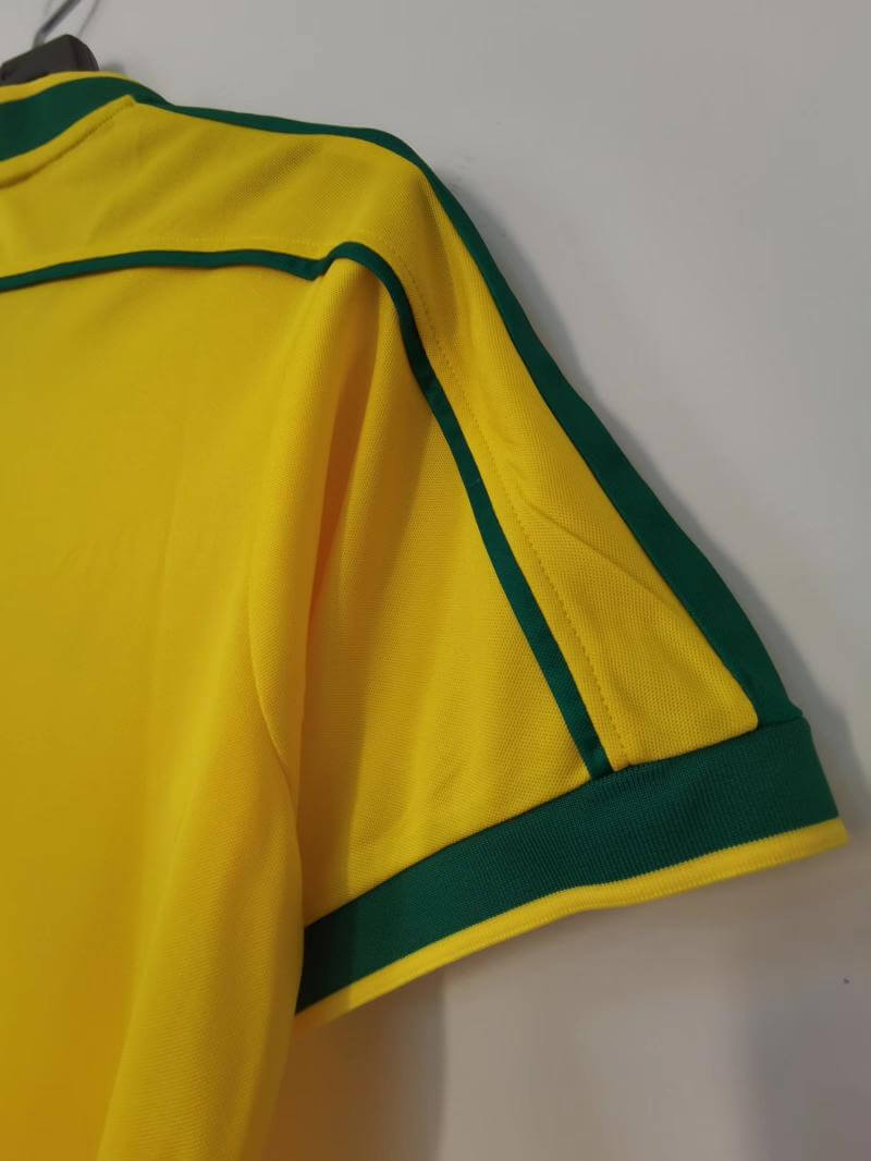 1998 Brazil Home Jersey Retro Fan Edition 1:1 Thai Edition Quality