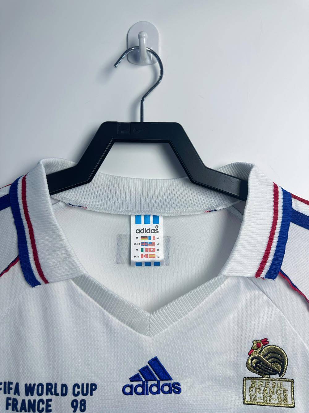 1998 Vintage France Away Football Shirt