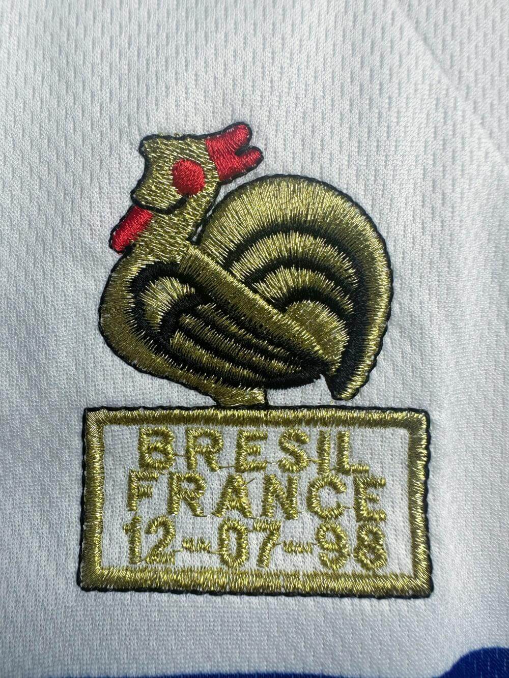 1998 Vintage France Away Football Shirt