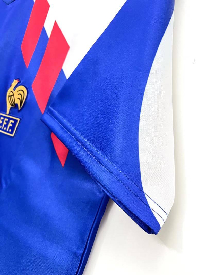 1990 World Cup France home retro jersey fan version Thai version quality 1:1 quality