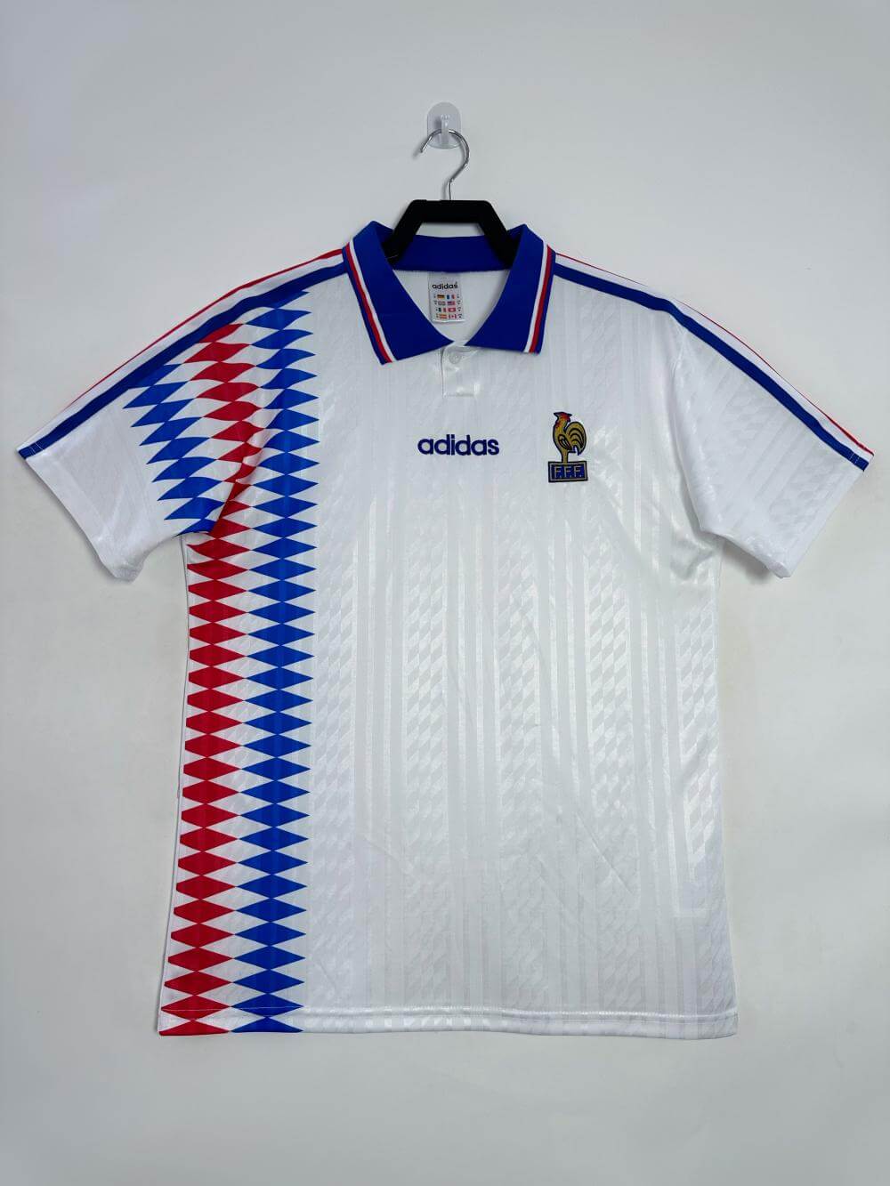 1994 France away jersey retro version Thai version quality 1:1 quality