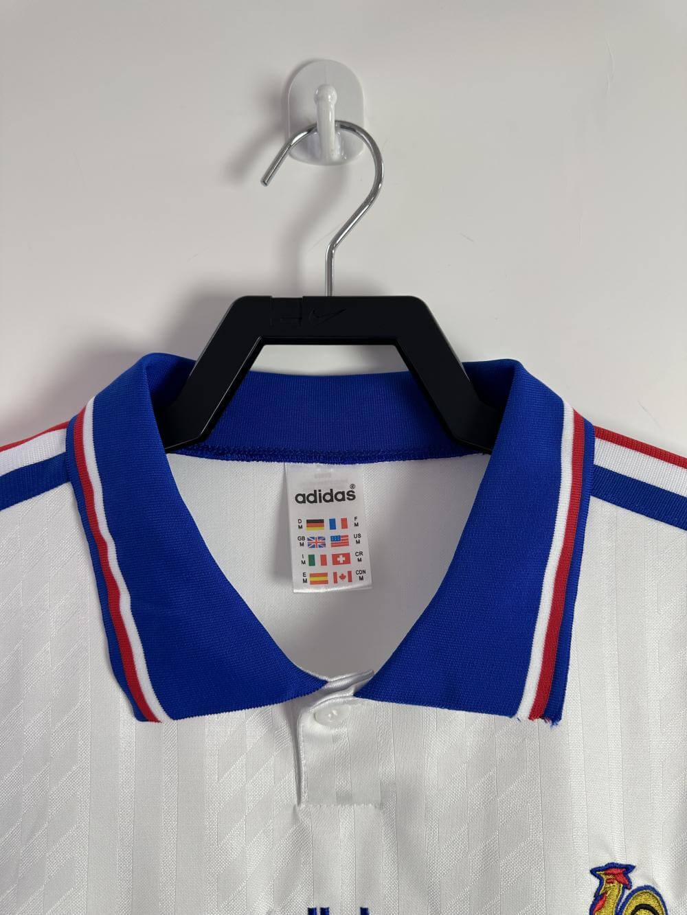 1994 France away jersey retro version Thai version quality 1:1 quality