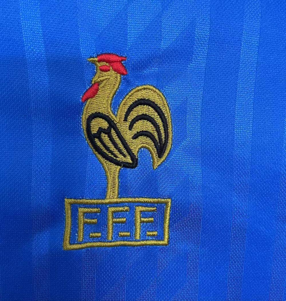 1994 France Home jersey retro version Thai version quality 1:1 quality