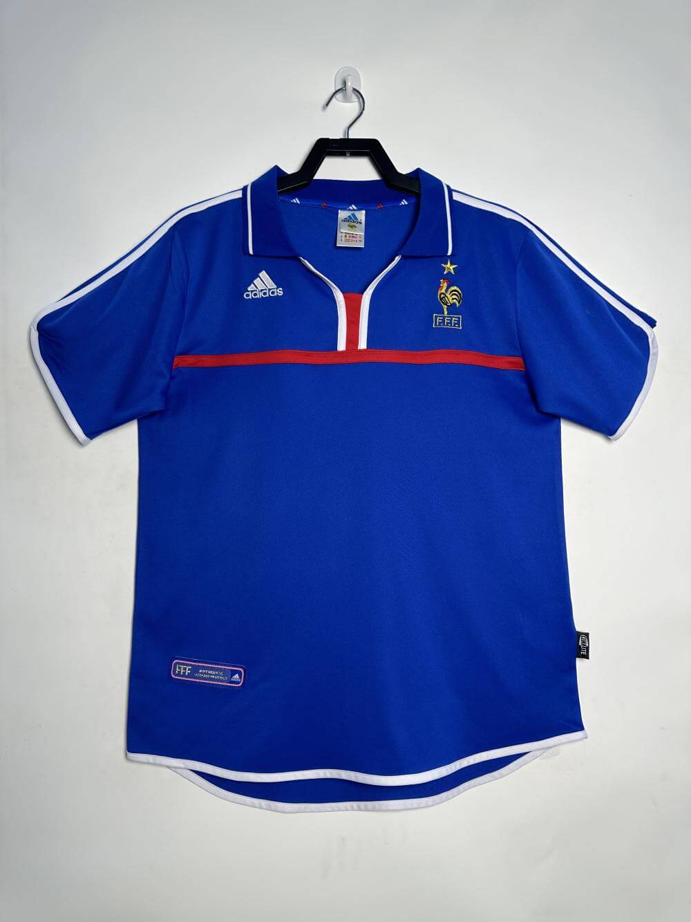 2000 France home jersey retro version Thai version quality 1:1 quality