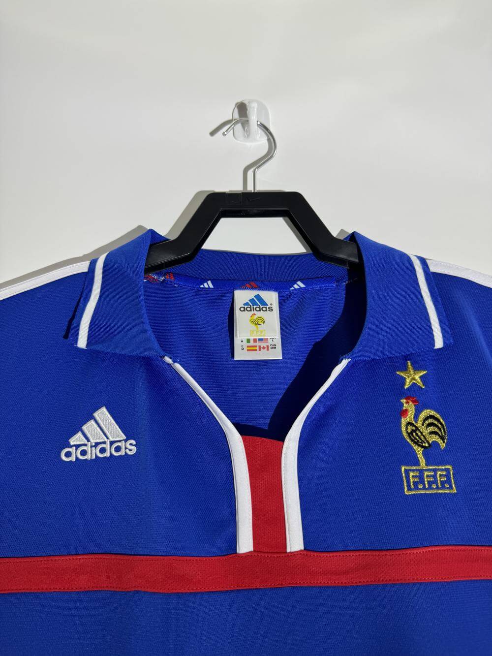 2000 France home jersey retro version Thai version quality 1:1 quality