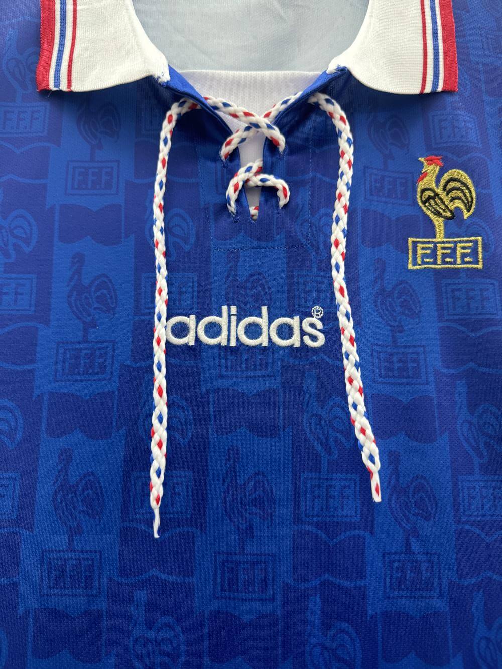 1996 French retro jersey Thai version quality 1:1 quality