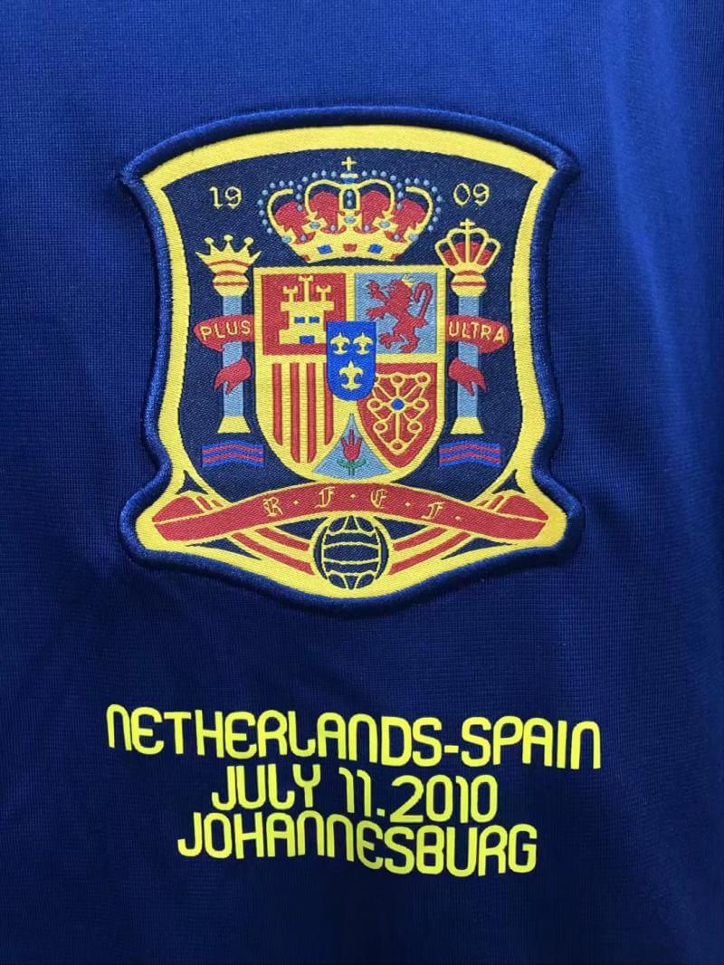 2010 Spain Away Retro Jersey Thai Version 1:1 Quality