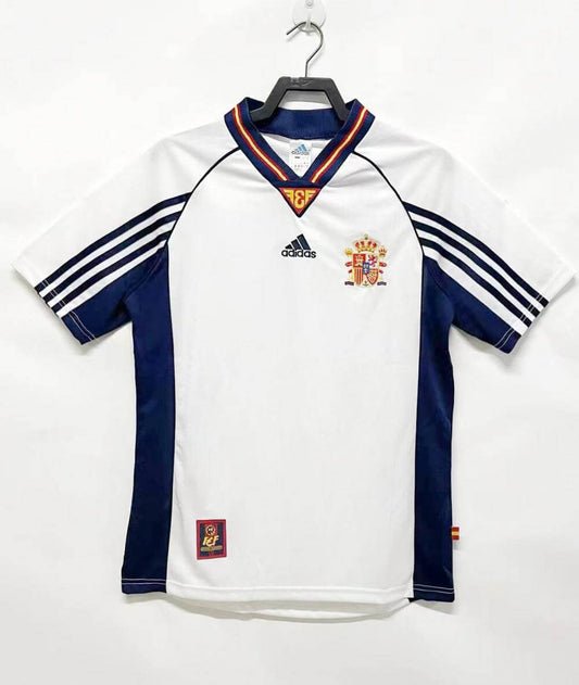 1998 Spain away jersey retro version Thai version quality 1:1 quality