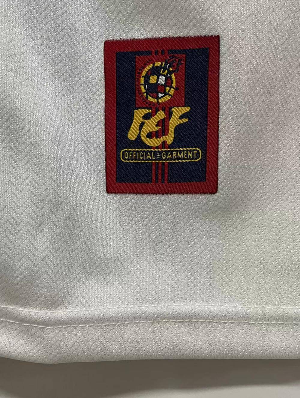 1998 Spain away jersey retro version Thai version quality 1:1 quality