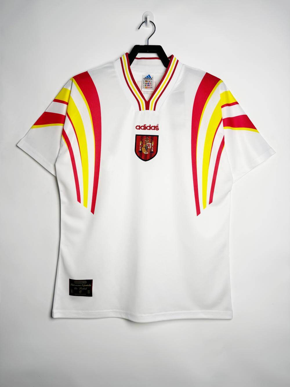 1996 Spain second away retro jersey Thai version quality 1:1 quality