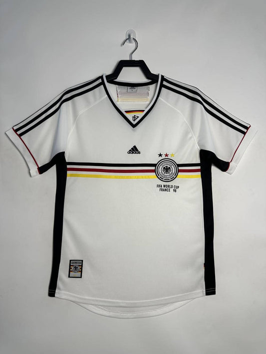 1998 Germany home retro jersey Thai version quality 1:1 quality