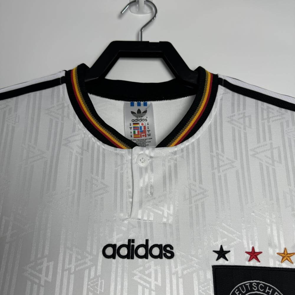 1996 Germany Home Retro Jersey Thai Version Quality 1:1 Quality