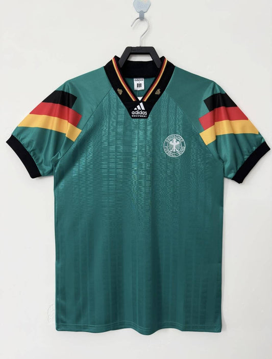 1992 Germany Away Jersey Retro Edition Thai Edition Quality 1:1 Quality