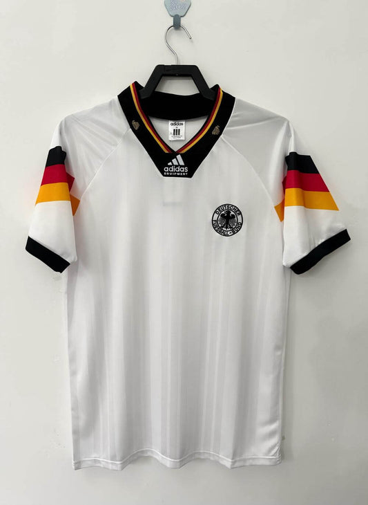 1992 Germany Home Jersey Retro Thai Edition Quality 1:1 Quality