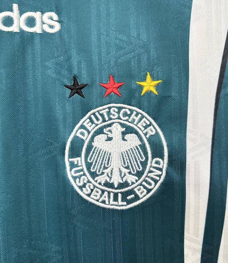 1996 Germany Away Retro Jersey Thai Version Quality 1:1 Quality