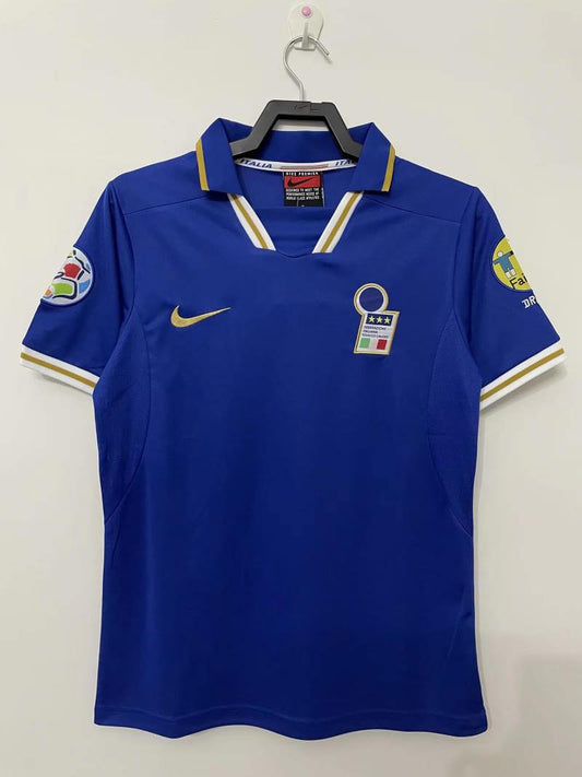 1996 Italy Home Jersey Retro Thai Edition Quality 1:1 Quality