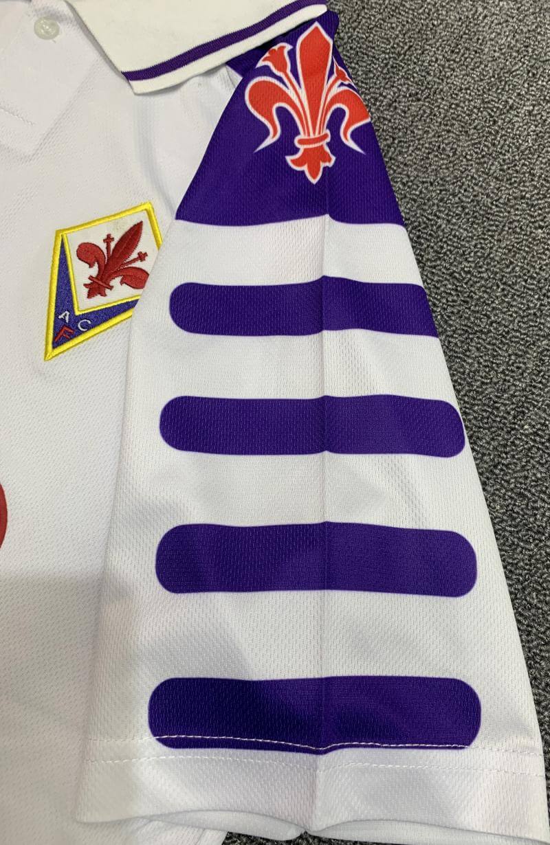 1998-1999 Fiorentina away retro jersey Thai version quality 1:1 quality