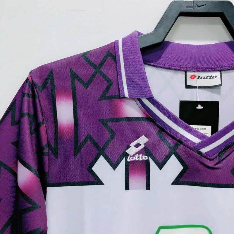 1992-1993 Fiorentina Retro Jersey Away Thai Edition Quality 1:1 Quality