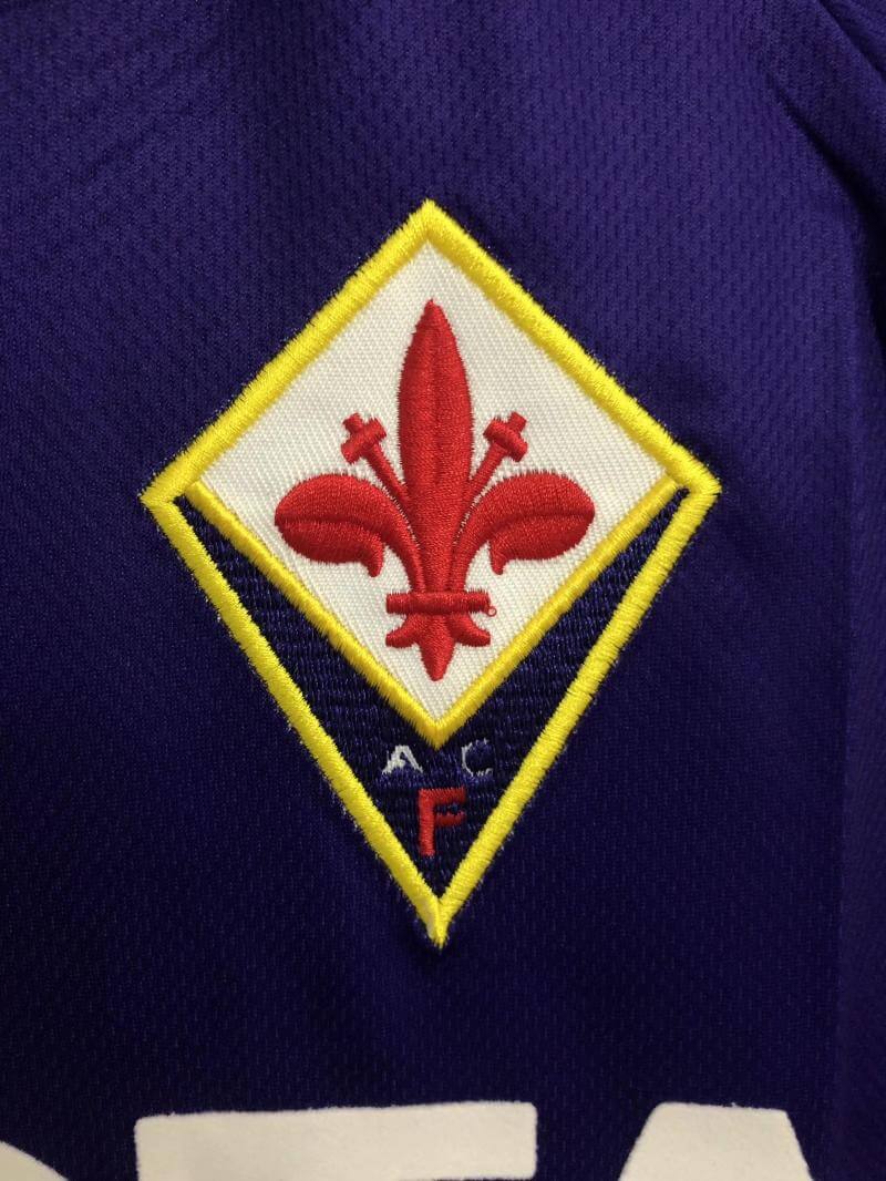 1999-2000 Fiorentina Home Jersey Retro Thai Version Quality 1:1p Quality