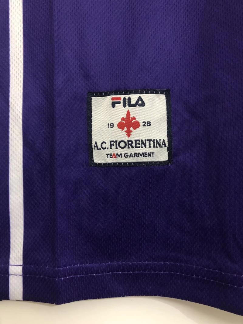 1999-2000 Fiorentina Home Jersey Retro Thai Version Quality 1:1p Quality