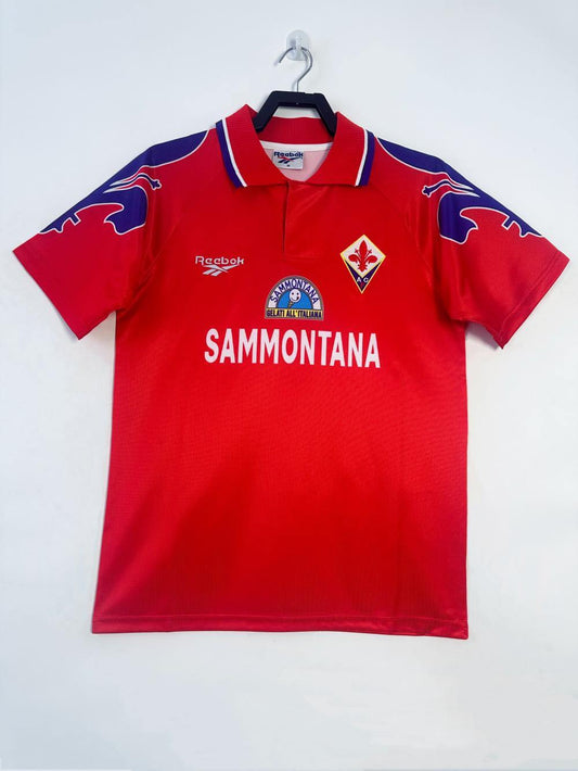 1995-1996 Fiorentina second away retro jersey Thai version quality 1:1 quality